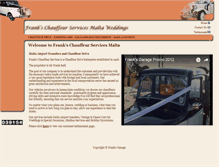 Tablet Screenshot of franksgarage.info